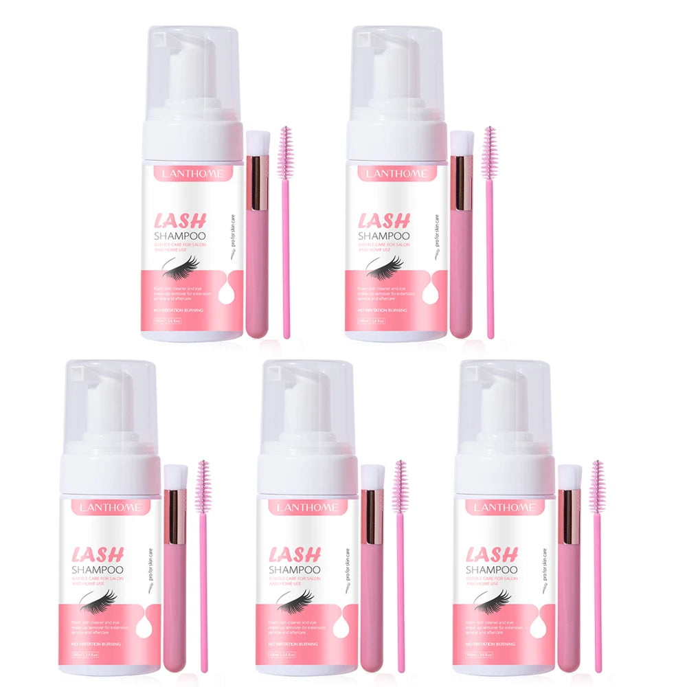 5 Lash Foam Shampoos (3 + 2 FREE) You Save £20